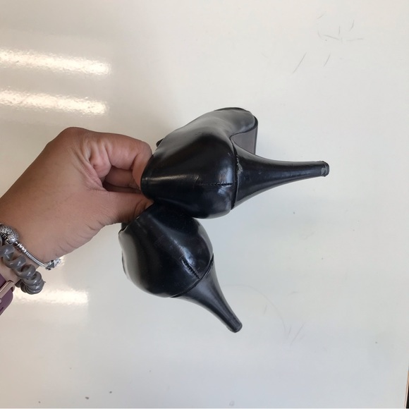 BRUNO PREMI black suede leather ankle booties - Picture 5 of 6